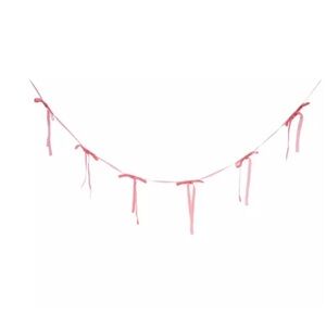 Red Velvet Bow Garland (4)